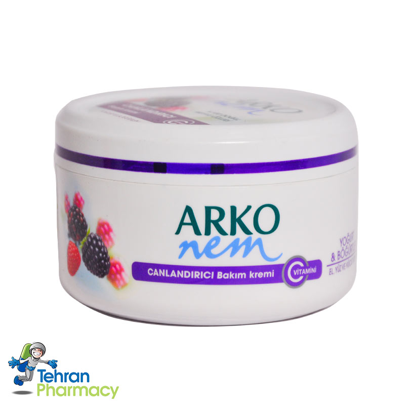 کرم مرطوب کننده ماست و تمشک آرکو - ARKO Nem Yogurt And Black Berry